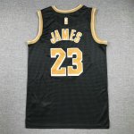 NBA 23 James Lakers 2024-25 noir Maillot brodé